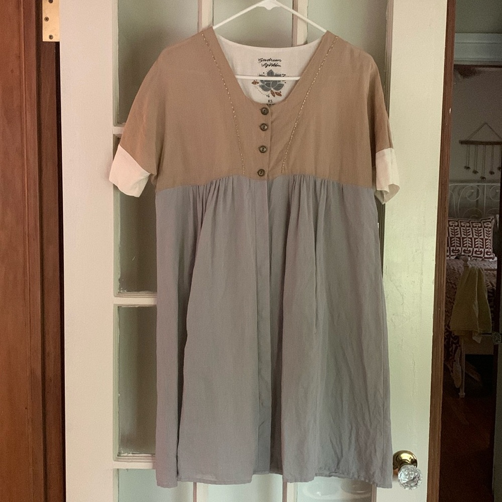 Gudrun Sjoden cotton/linen dress size XS